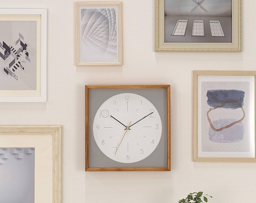 【美品】Cadre カードル ウォールクロック Wall Clock 電波時計 Cadre カードル ウォールクロック | 時計,掛け時計 | INTERFORM